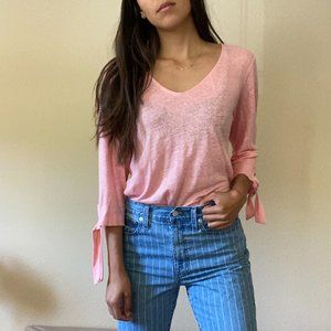 Light pink 3/4 Sleeve Top